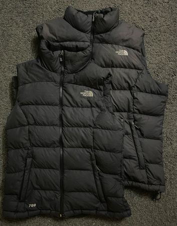 O colete acolchoado de down The North Face