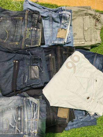 Premium Vintage G-Star Raw Jeans – Authentic Designer Denim Bundle