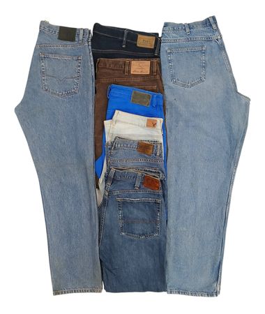 Jeans Misti Vintage con Marchi