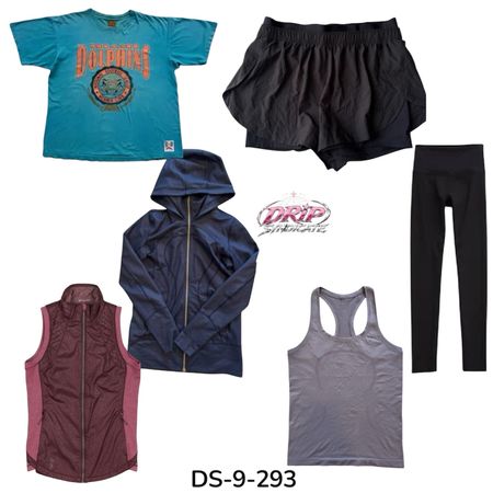 Collection Mix de Vêtements Actifs Quotidiens Lululemon Effortless (DS-9-293)