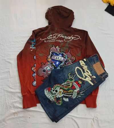 CR12517 Vintage Ed Hardy Mix Bundle