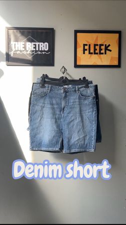900 lee denim shorts