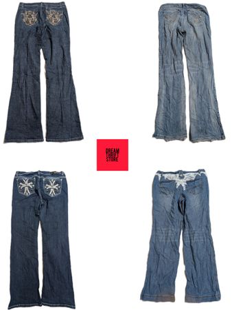 DESIGNER Y2K INSPIRED WOMEN'S JEANS