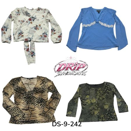 Y2K Aesthetic Poly Top (DS-9-242)