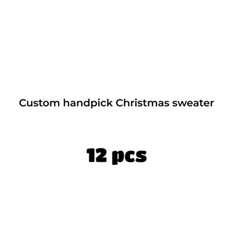 Custom handpick Custom handpick Christmas sweater