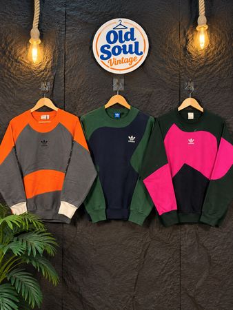 Upcycled Adidas Sweatshirts