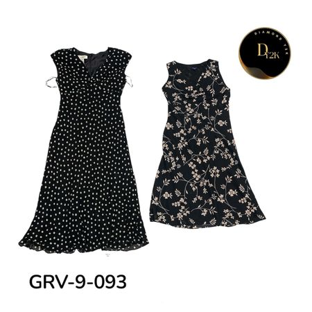 Women’s Y2K Poly Dress – Vintage Retro Style (GRV-9-093)