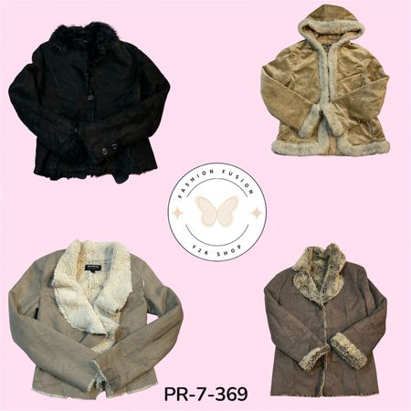 Women's Y2K Afghan Coat Bundle – Premium Vintage Fur Coats (PR-7-369)