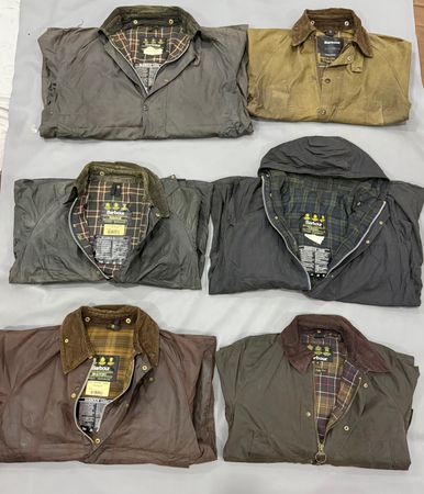 Barbour wax jackets