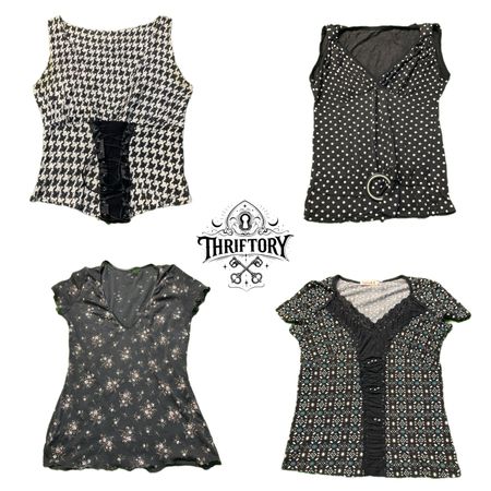 Y2K Gothic Vibe Tank Top TY-127