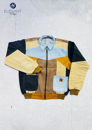 Veste Patchwork Carhartt Upcyclée - EVR0642