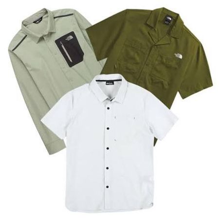 The north face button up shirt (y31)
