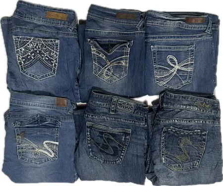 JEANS WALLFLOWER ARGENTO (ID 1451)