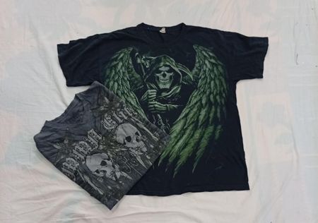 Camisetas Vintage de Crânio CR11840