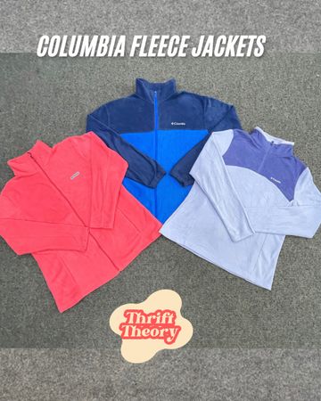 🔴 Columbia Fleece Jackets - (24/09)