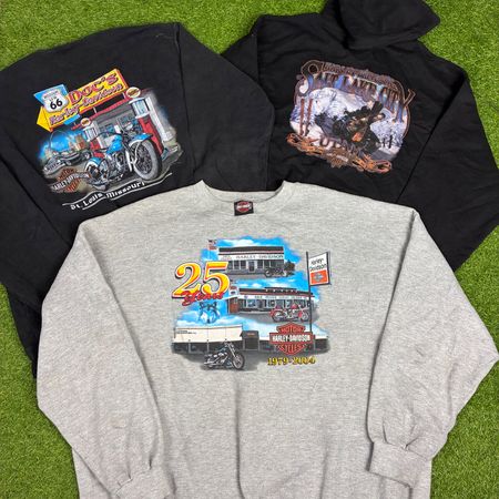 Harley davidson sweatshirt (zrs 254)