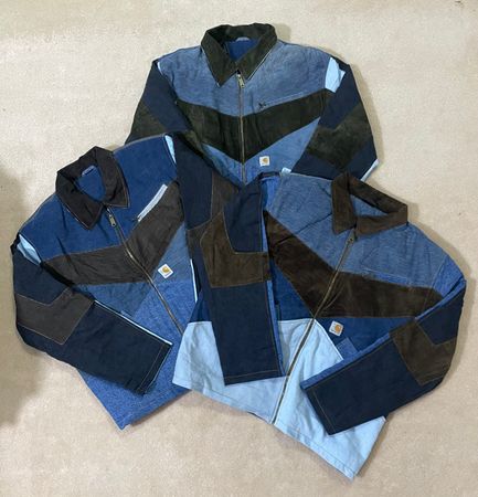 Upcycled Carhartt Denim jacket 🐒