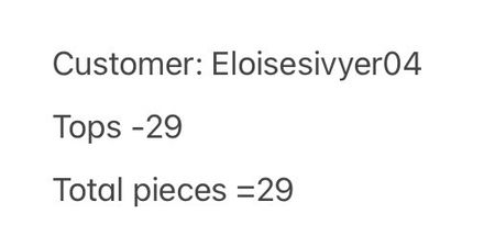 Custom handpick 29-Pieces Eloisesivyer04(1-Aug-2026)