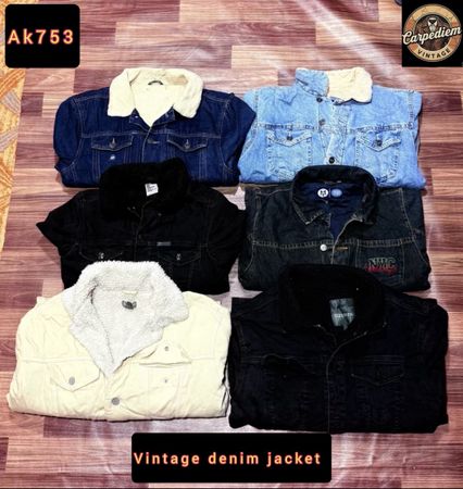 Veste en denim vintage ak753