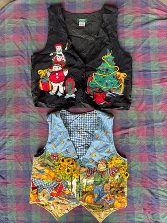 Denim-Weihnachtsweste 25 Stück