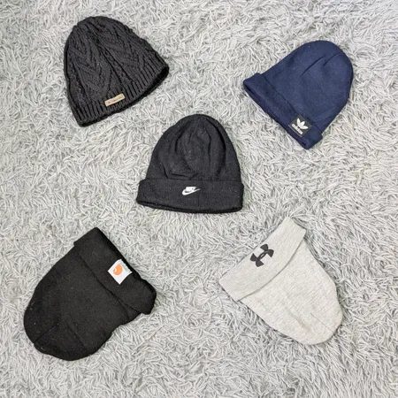 ***Wool Beanie Caps – Branded Winter Fashion Mix