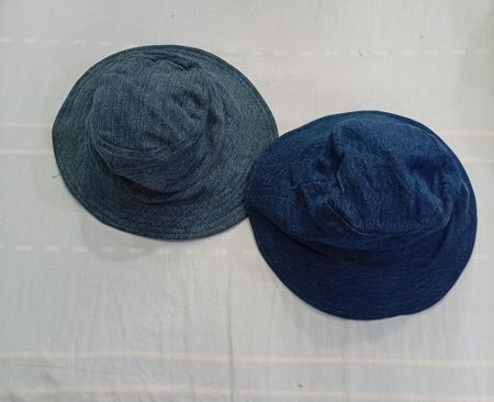 CR10548 Upcycled Denim Hats