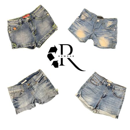 Y2K Era Cyber Girl Denim Sexy Shorts RW-2248