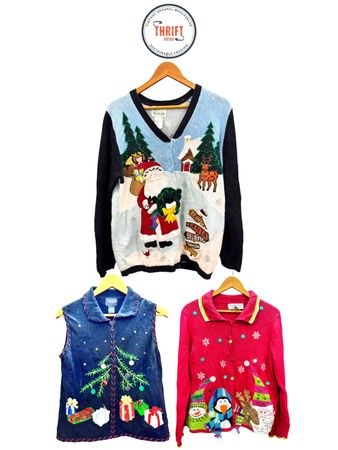 Novelty Christmas Cardigans and Jumpers LX520