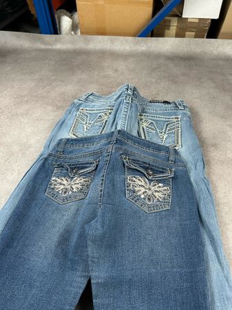 Y2K embroidery bootcut Jeans | shipping from germany 🇩🇪