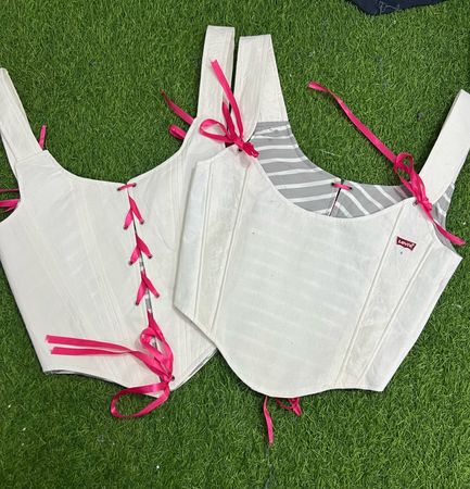 Levi’s Upcycled Corset Tops