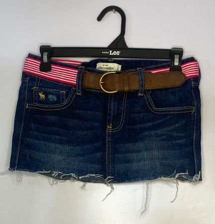 Y2K Denim Mini Skirts