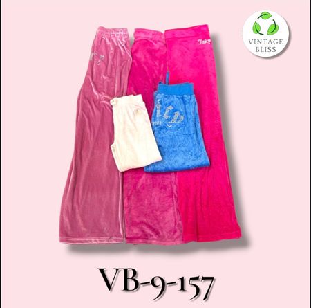 Juicy Couture Sweatpants Wholesale Lot – Assorted Styles 8 Pieces (VB-9-157)