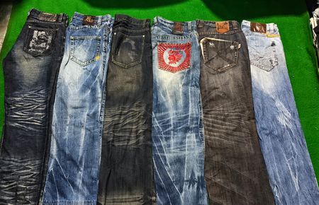 JAPANESE FADED JEANS