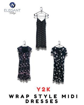 Robe midi style Y2K Warp - EV1966