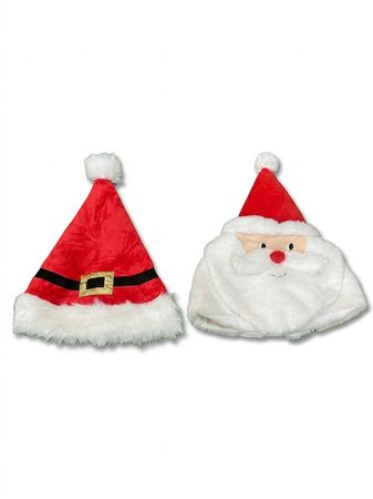 (FV-2587) Ensemble de casquettes de Noël de style vintage | Chapeaux de Noël en gros | Y2K Rétro Vacances
