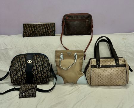 5 Vintage Designer Monogram Bags