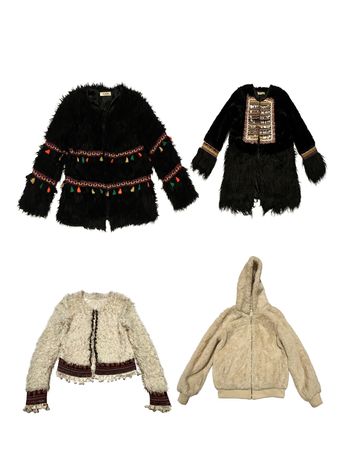 Y2K Fur coat and jacket bundle!