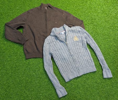 8006 - Tommy Hilfiger pull à zip ¼ et pull à zip complet