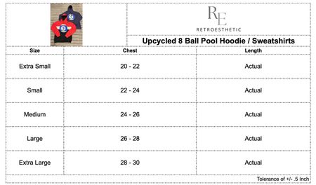 Upcycling 8 Boll Pool Hoodie / Sweatshirt