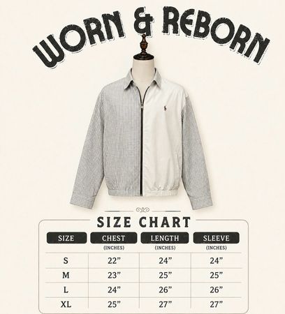 Veste Harrington Ralph Lauren upcyclée