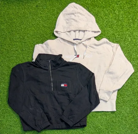 7536 : Tommy Hilfiger Full zipper Hoodie ¼ Hoodie casual Hoodie.