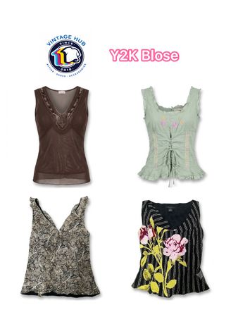 Y2K Blouse