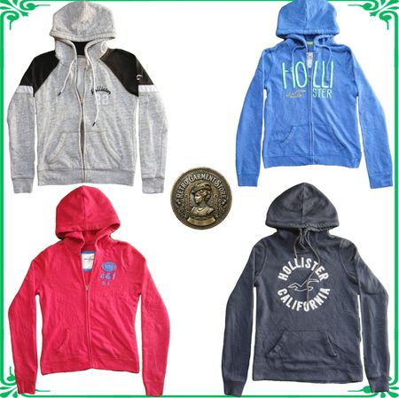Hollister Abercrombie Y2K Vintage Zip Up Pullover Fashion Hoodies Collection Lot A73
