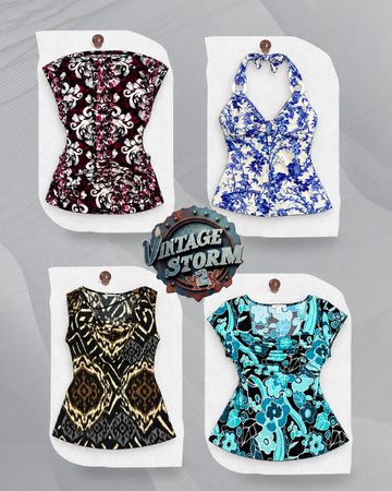 Y2K Grunge Blouse
