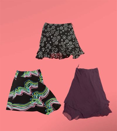 Y2K Floral Skirts - wc#149 (15/09)