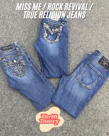 🔴 Miss Me / Rock Revival / True Religion Jeans - (25/09)