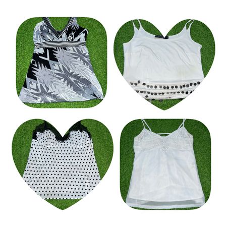 Y2K camisole lace fairy mix
