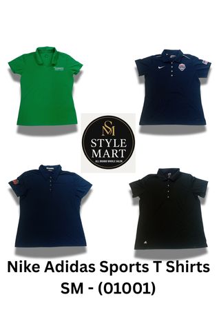 Nike Adidas Sports T Shirts SM - (01001)