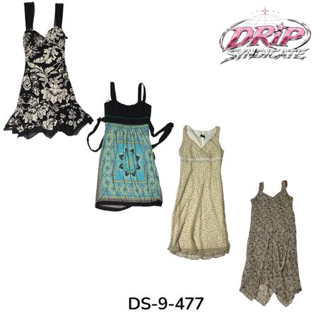 Chic Brown Poly Dress With Y2K Energy (DS-9-477)