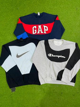 Upcycle Mixed branded sweatshirt
